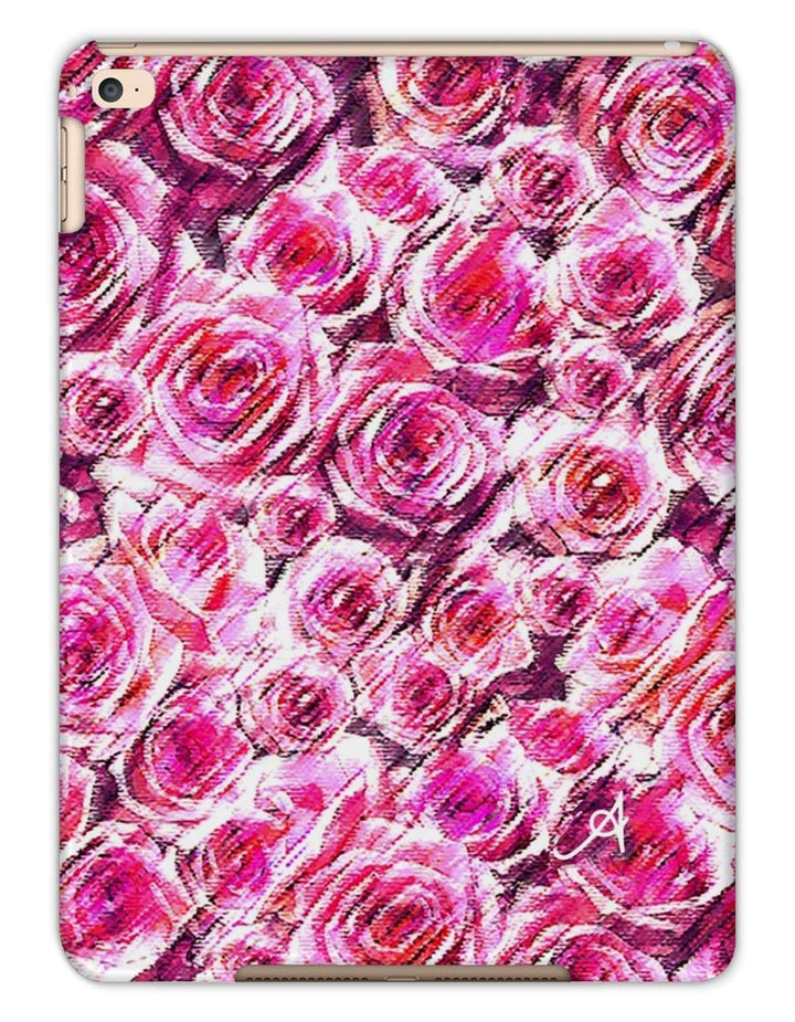 Phone & Tablet Cases iPad Air 2 / Matte Textured Roses Pink Amanya Design Tablet Cases Prodigi