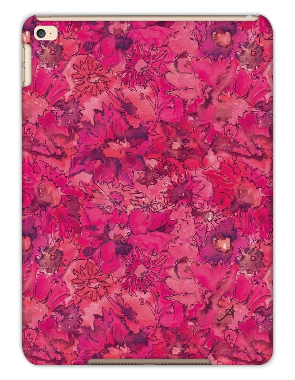 Phone & Tablet Cases iPad Air 2 / Matte Watercolour Daisies Pink Amanya Design Tablet Cases Prodigi