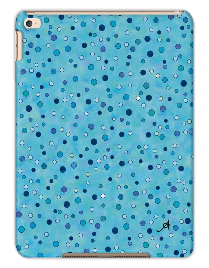 Phone & Tablet Cases iPad Air 2 / Matte Watercolour Spots Blue Amanya Design Tablet Cases Prodigi