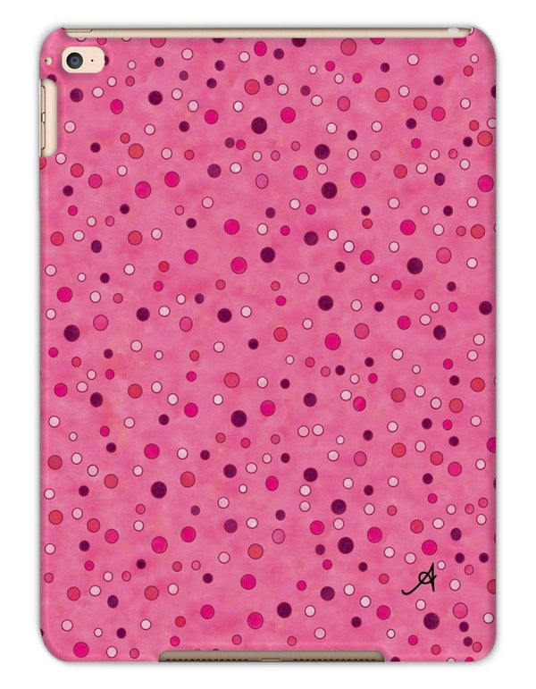 Phone & Tablet Cases iPad Air 2 / Matte Watercolour Spots Pink Amanya Design Tablet Cases Prodigi
