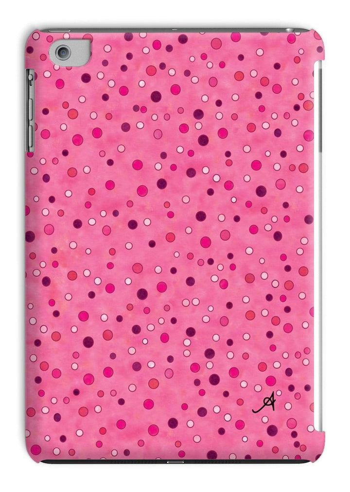 Phone & Tablet Cases iPad Mini 1/2/3 / Gloss Watercolour Spots Pink Amanya Design Tablet Cases Prodigi
